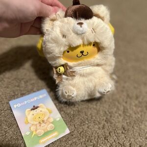 Pompompurin Plush Toy Mystery Fox Island KeyChain